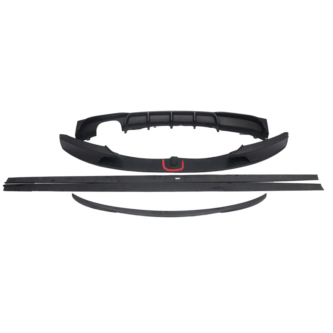 Paraurti posteriore Gonna laterale Portellone Spoiler Diffusore M Sport per BMW F30 con numero di parte F30 M Sport Look BMW F30 Paraurti posteriore Gonna laterale Portellone Spoiler Diffusore M Sport - SKU F30 M Sport Look - Numero di parte F30 M Sport Look