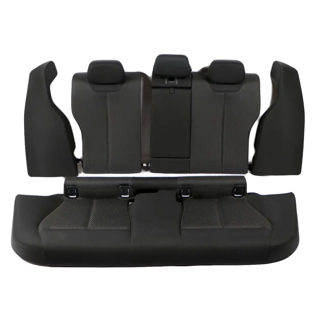 BMW F30 LCI Cloth Fabric Interior Seats Front Rear Seat Black Move Anthracite - SKU F30 Set Cloth Seats Move (BDAT) - Part number 7295060