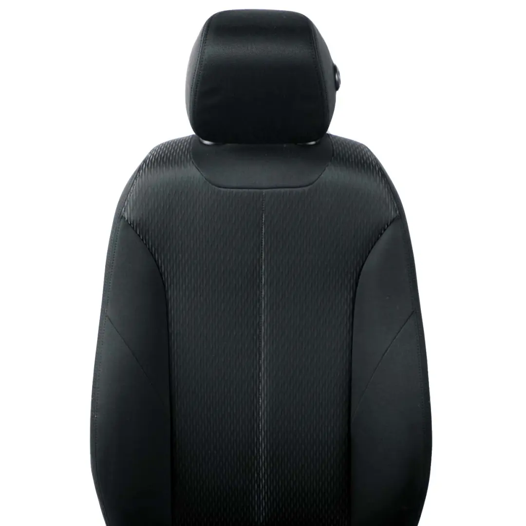 BMW F30 LCI Cloth Fabric Interior Seats Front Rear Seat Black Move Anthracite - SKU F30 Set Cloth Seats Move (BDAT) - Part number 7295060