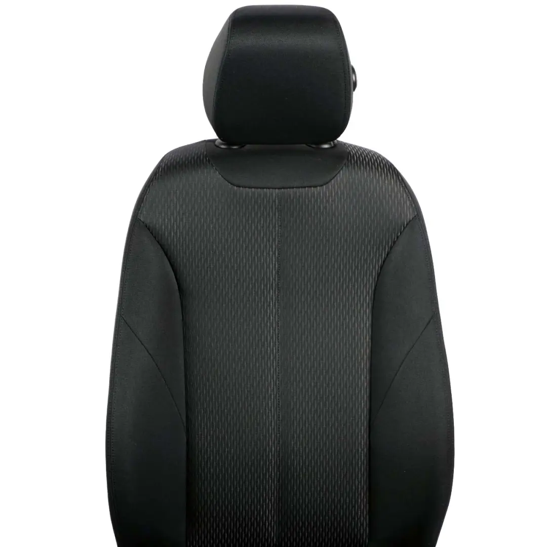 BMW F30 LCI Cloth Fabric Interior Seats Front Rear Seat Black Move Anthracite - SKU F30 Set Cloth Seats Move (BDAT) - Part number 7295060