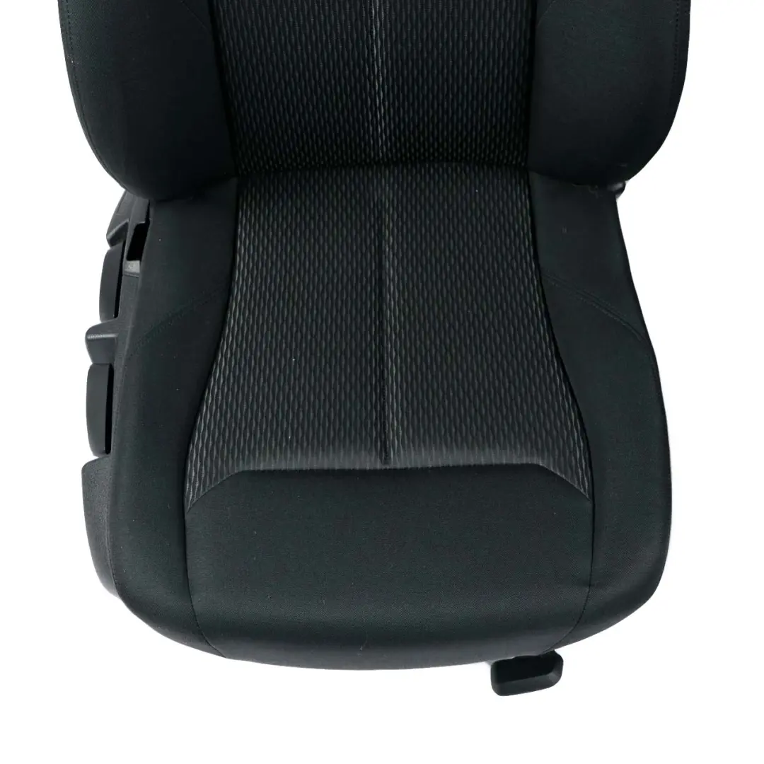 BMW F30 LCI Cloth Fabric Interior Seats Front Rear Seat Black Move Anthracite - SKU F30 Set Cloth Seats Move (BDAT) - Part number 7295060