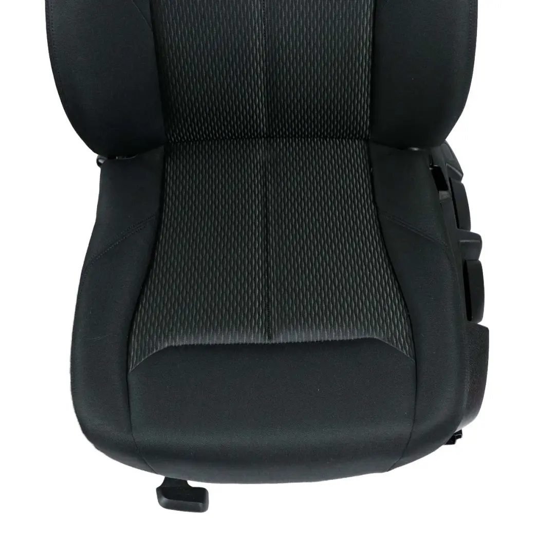 Cloth Fabric Interior Seats Front Rear Seat Black Move Anthracite to BMW F30 LCI with Part number 7295060 BMW F30 LCI Cloth Fabric Interior Seats Front Rear Seat Black Move Anthracite - SKU F30 Set Cloth Seats Move (BDAT) - Part number 7295060