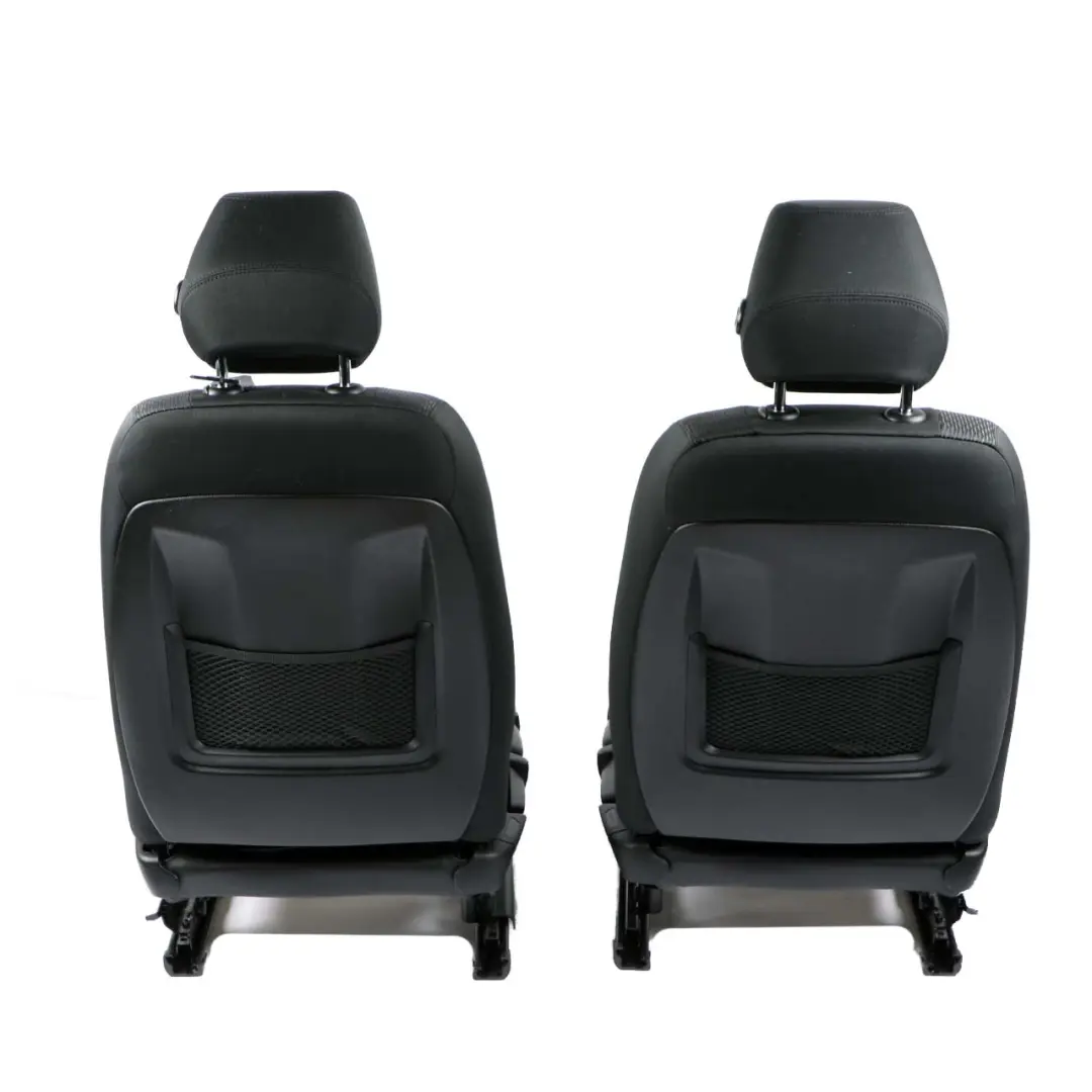 BMW F30 LCI Cloth Fabric Interior Seats Front Rear Seat Black Move Anthracite - SKU F30 Set Cloth Seats Move (BDAT) - Part number 7295060