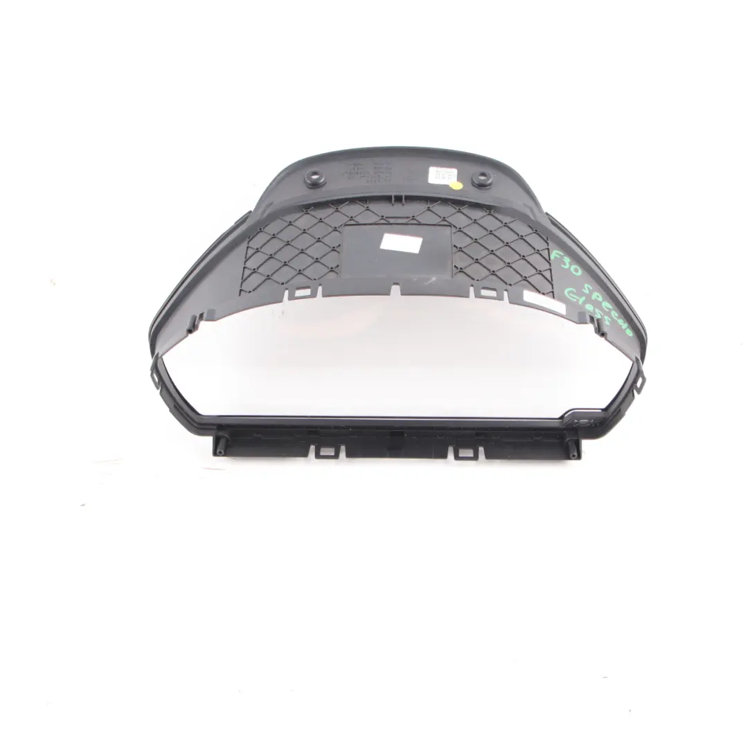 BMW F30 F31 Obudowa Osłona Ramka Szyba Licznika Zegarów Wskaźników - SKU F30-Speedo-Glass - Numer Części F30 Speedo Glass