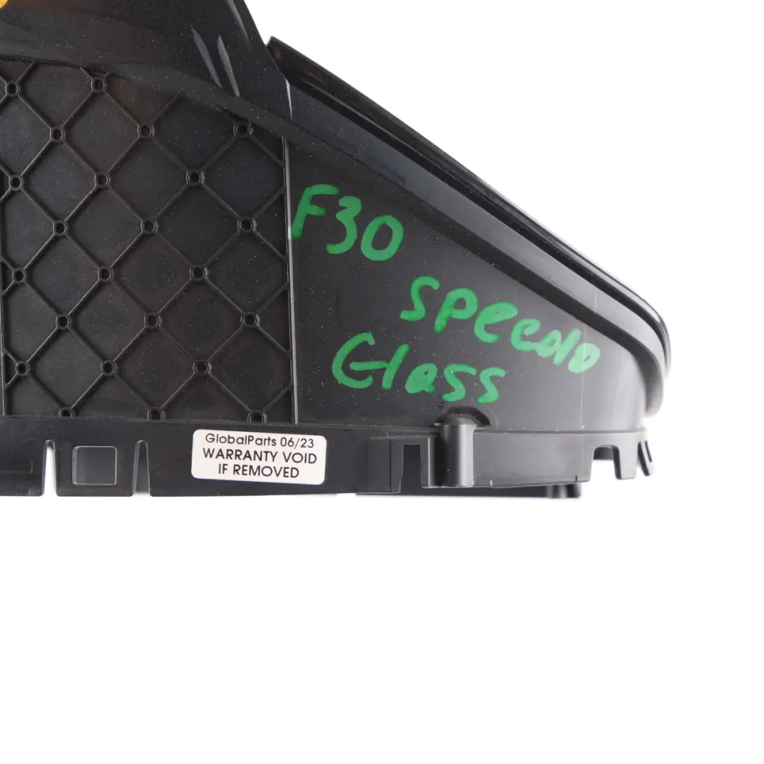 Cluster Instrumentos Speedo Relojes Meter Glass Cover para BMW F30 F31 con número de pieza F30 Speedo Glass BMW F30 F31 Cluster Instrumentos Speedo Relojes Meter Glass Cover - SKU F30-Speedo-Glass - Número de pieza F30 Speedo Glass