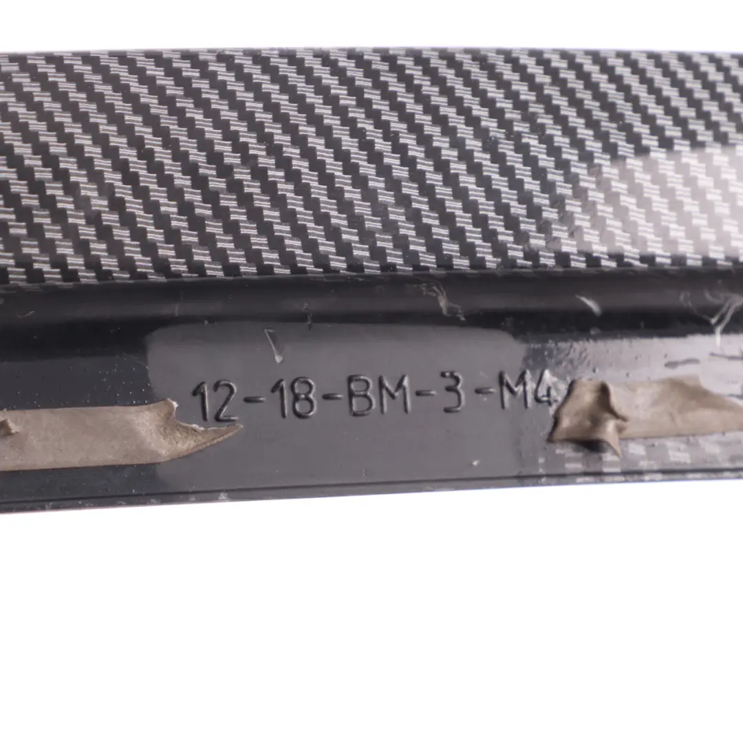  Boot Lid Spoiler BMW F30 Rear Boot Tailgate Trunk Lid Spoiler Trim Panel Carbon - SKU F30 Spoiler-1 - Part number F30 Spoiler