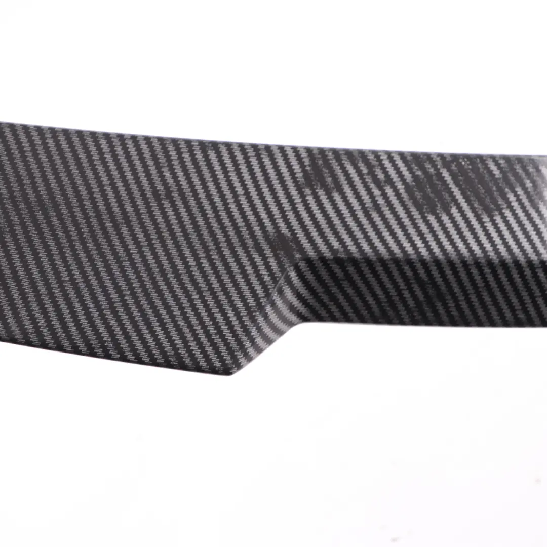 Boot Lid Spoiler BMW F30 Rear Boot Tailgate Trunk Lid Spoiler Trim Panel Carbon to with Part number F30 Spoiler Boot Lid Spoiler BMW F30 Rear Boot Tailgate Trunk Lid Spoiler Trim Panel Carbon - SKU F30 Spoiler-1 - Part number F30 Spoiler