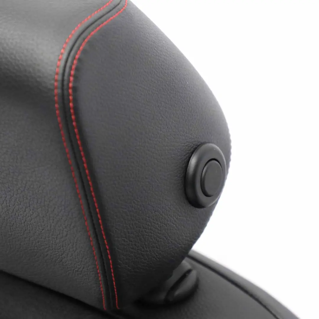 BMW F30 Asientos M Sport Negro Cuero Dakota Acento Rojo Interior Set Seat - SKU F30 Sport Black Leather Seats LCL3 - Número de pieza F30 Sport Black Leather Seats Red