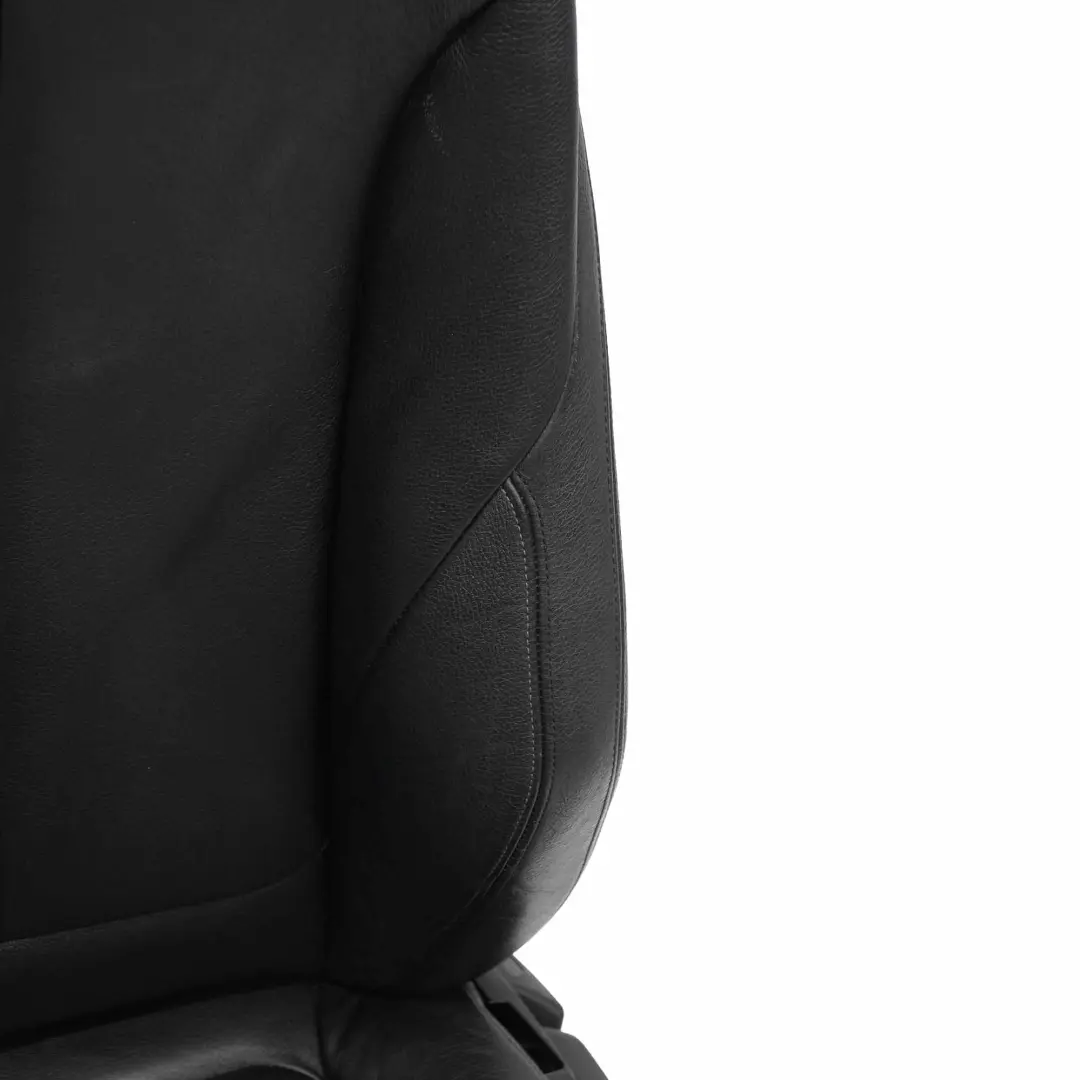 BMW Fotele M Sport Fotel Kanapa Czarna Skóra - SKU F30 Sport Black Leather Seats - Numer Części F30
