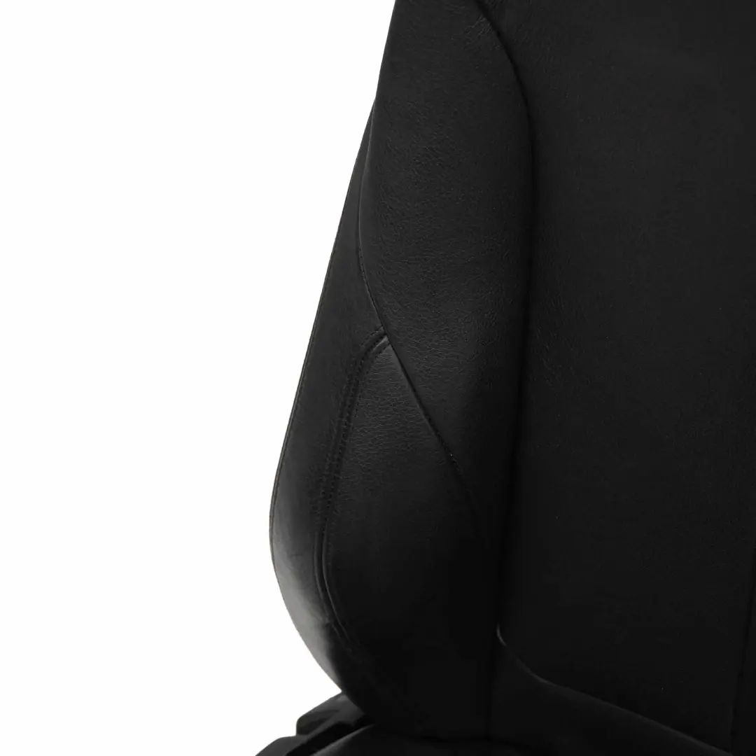 Leather Interior Seats Front Rear Seat and Door Cards to BMW M Sport Black with Part number F30 BMW M Sport Black Leather Interior Seats Front Rear Seat and Door Cards - SKU F30 Sport Black Leather Seats - Part number F30
