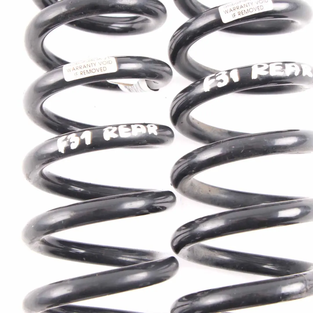 BMW 3 er F31 Hinten Links Rechts Sport Schraubenfedersatz - SKU F31 Rear Coil Spring Set - Teilenummer F31 Rear Coil Spring Set