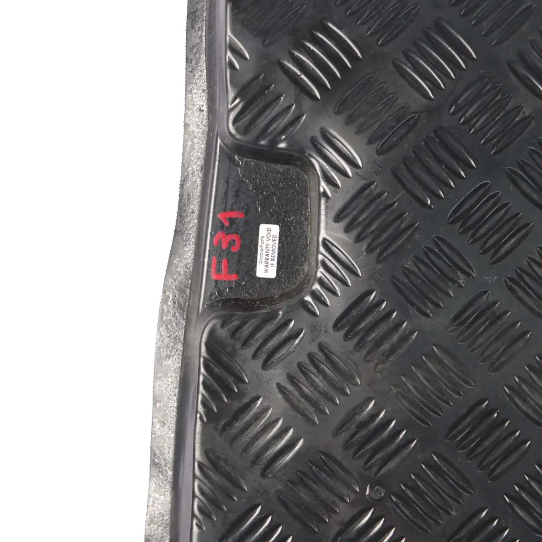 Fitted Boot Trunk Luggage Compartment Rubber Mat to BMW 3 Series F31 Touring with Part number F31 Trunk Mat BMW 3 Series F31 Touring Fitted Boot Trunk Luggage Compartment Rubber Mat - SKU F31 Trunk Mat - Part number F31 Trunk Mat