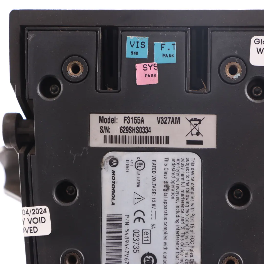  Motorola Phone Cradle Bracket V327AM - SKU F3155A - Part number F3155A