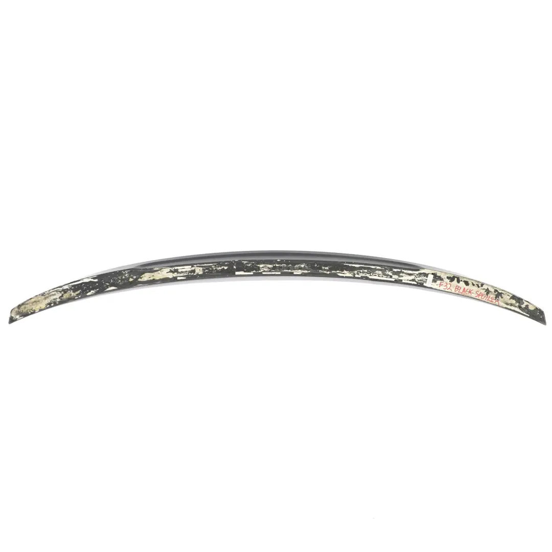 BMW F32 Rear Spoiler Rear Tailgate Boot Trunk Lid Panel Lip Trim Black - SKU F32 Black Spoiler - Part number F32 Black Spoiler