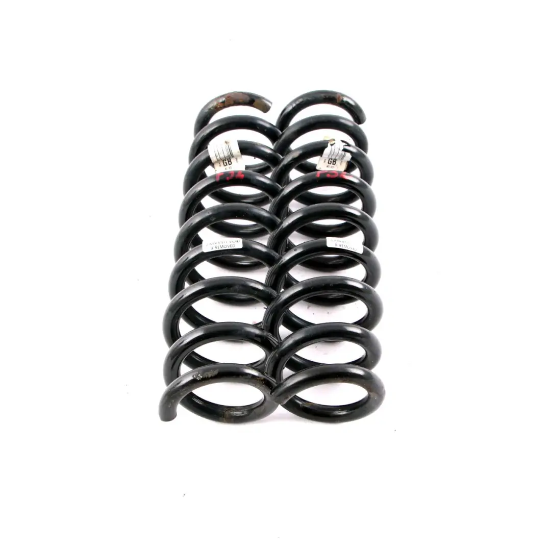 BMW F32 Coil Spring GB Rear Axle Suspension Left Right N/O/S Set - SKU F32 GB Rear Coil Spring Set - Part number F23 GL Rear Coil Spring Set
