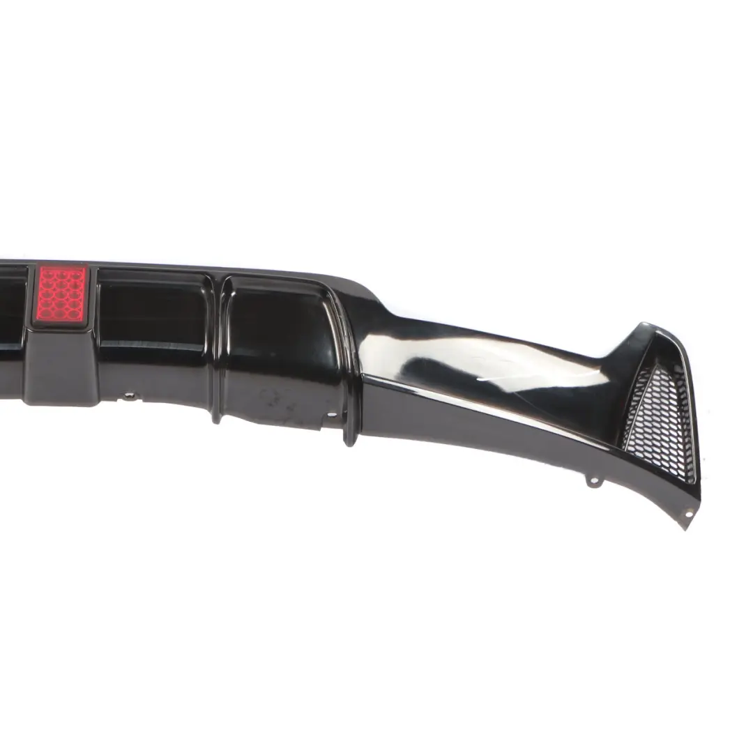 BMW F32 F33 M Sport Pannello Diffusore Paraurti Posteriore Nero - SKU F32REARM-SPORT - Numero di parte F32 Rear M-Sport