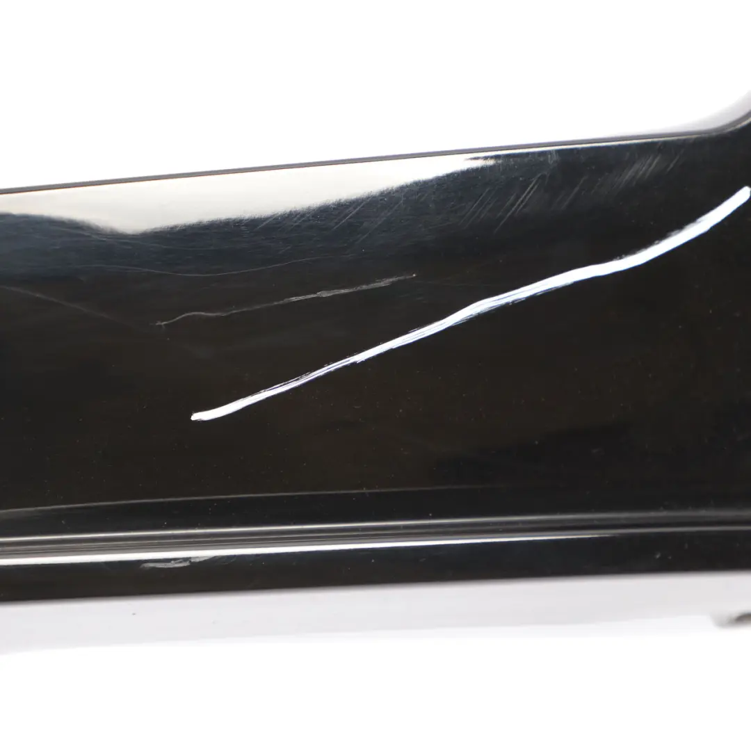 BMW F32 F33 M Sport Look Rear Bumper Bottom Light Trim Panel Diffuser Black - SKU F32REARM-SPORT - Part number F32 Rear M-Sport