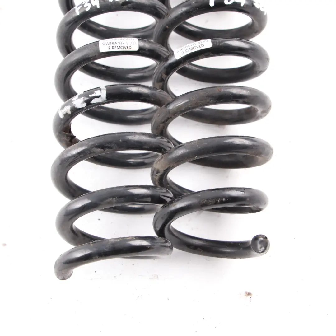 BMW F34 GT Juego Muelles Suspensión Trasero Izquierdo Derecho - SKU F34-GT-REAR-COIL-SPRING-SET-EG - Número de pieza F34 GT Rear Coil Spring Set EG