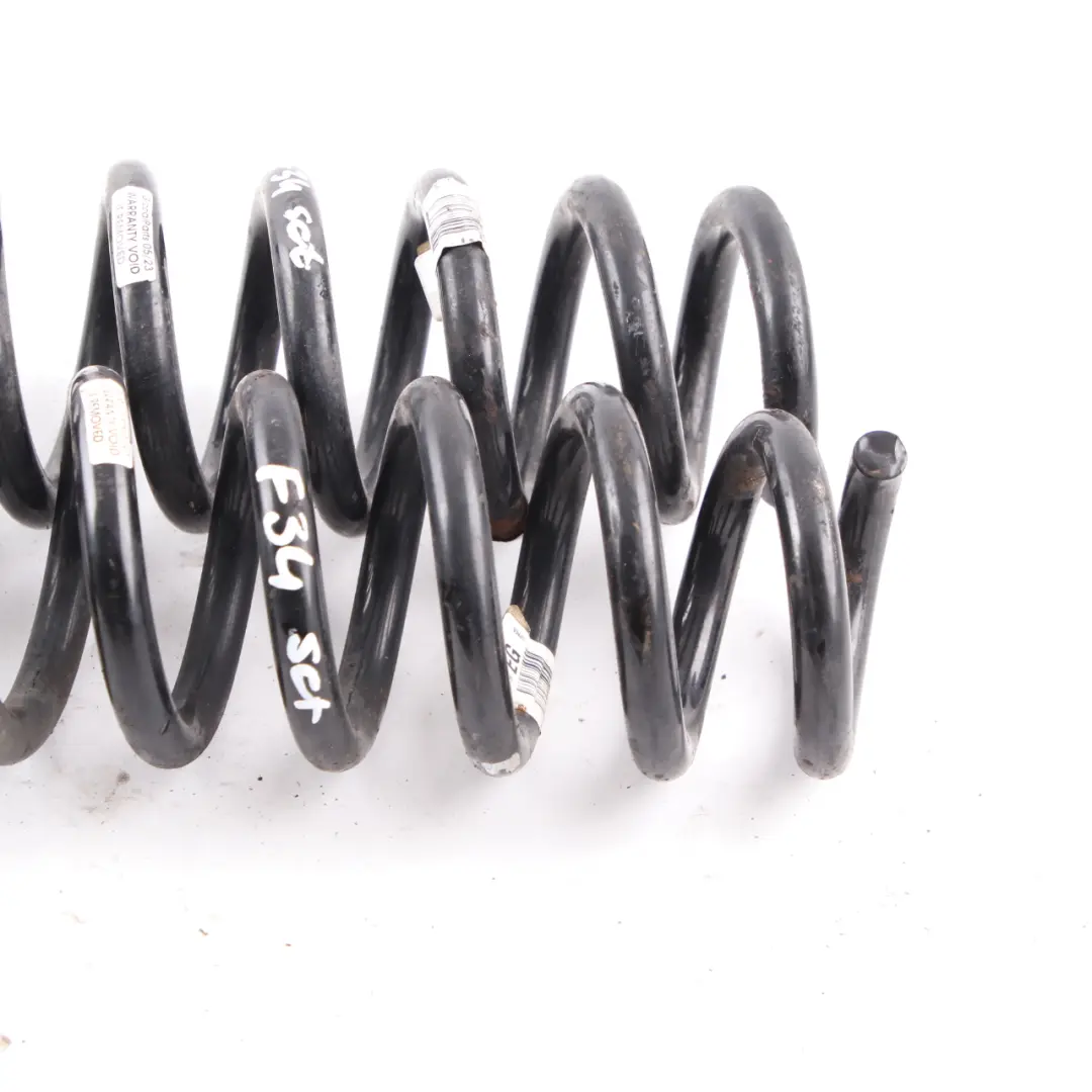 Coil Spring Set Rear Left Right N/O/S Coil Spring Suspension to BMW F34 GT EG with Part number F34 GT Rear Coil Spring Set EG BMW F34 GT EG Coil Spring Set Rear Left Right N/O/S Coil Spring Suspension - SKU F34 GT Rear Coil Spring Set EG - Part number F34 GT Rear Coil Spring Set EG