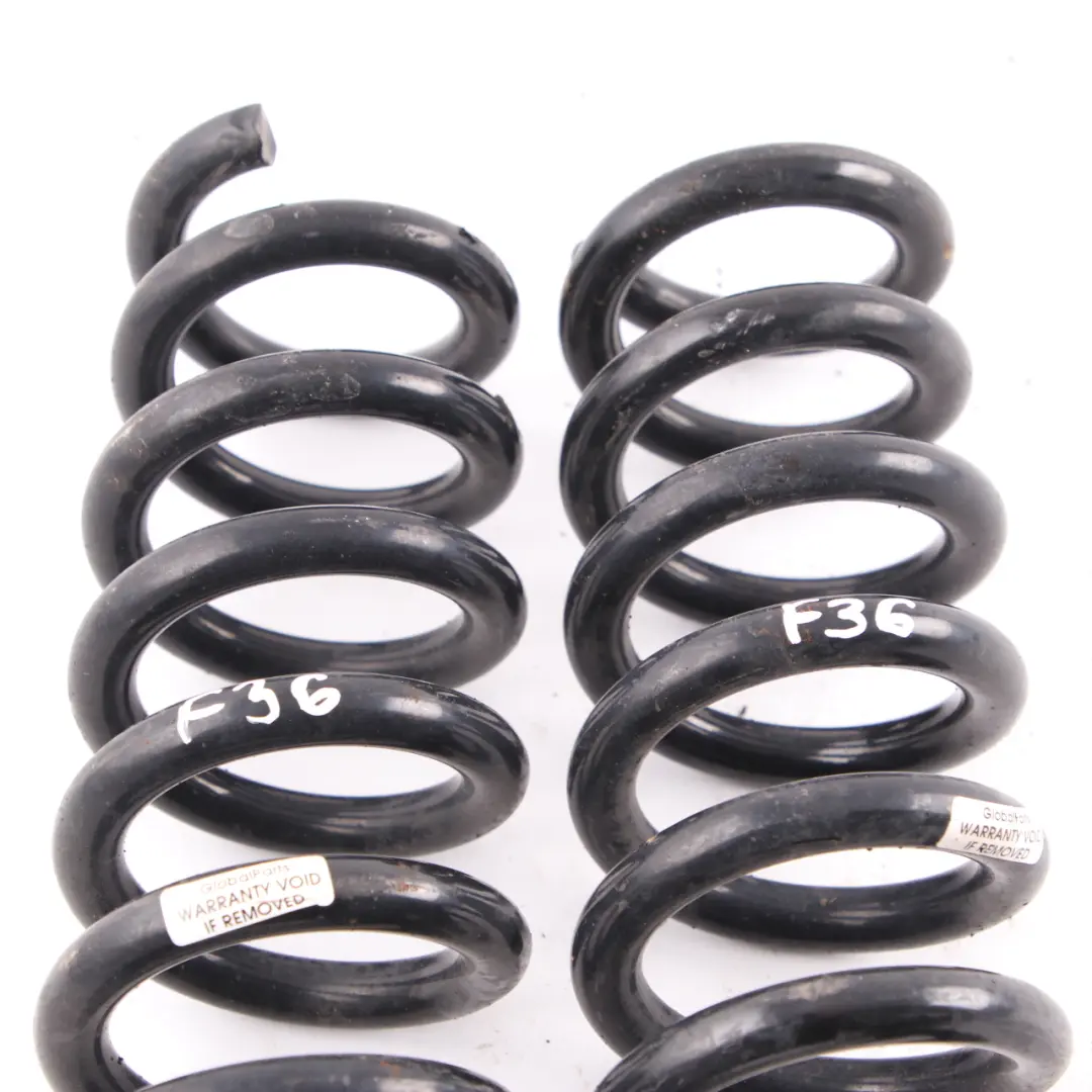BMW F36 Hinterachsaufhängung Links Rechts Schraubenfeder Satz GQ - SKU F36 GQ Rear Coil Spring Set - Teilenummer F30 GQ