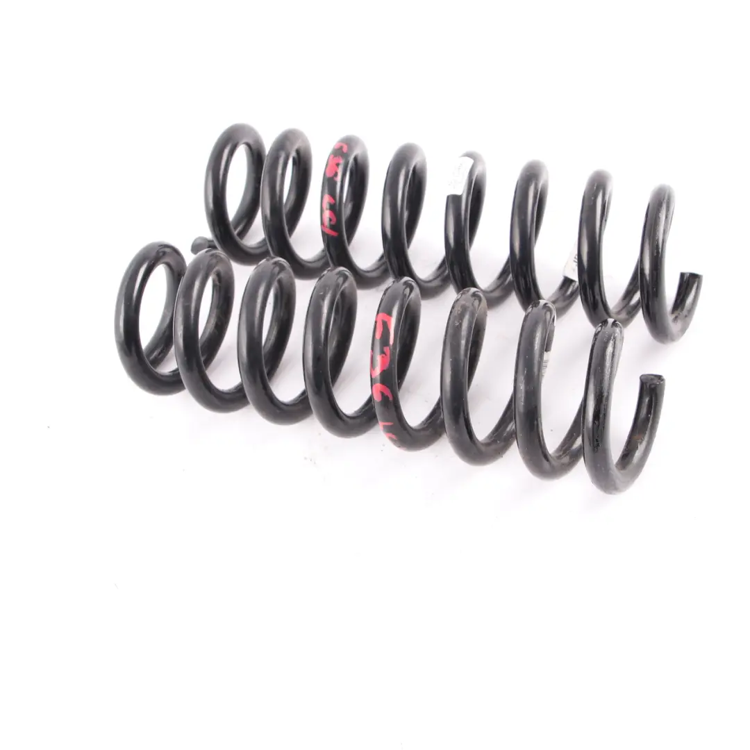 BMW F36 M Sport Rear Axle Suspension Left Right N/O/S Coil Spring Set JD - SKU F36 JD Rear Coil Spring Set - Part number F36 JD Rear Coil Spring Set