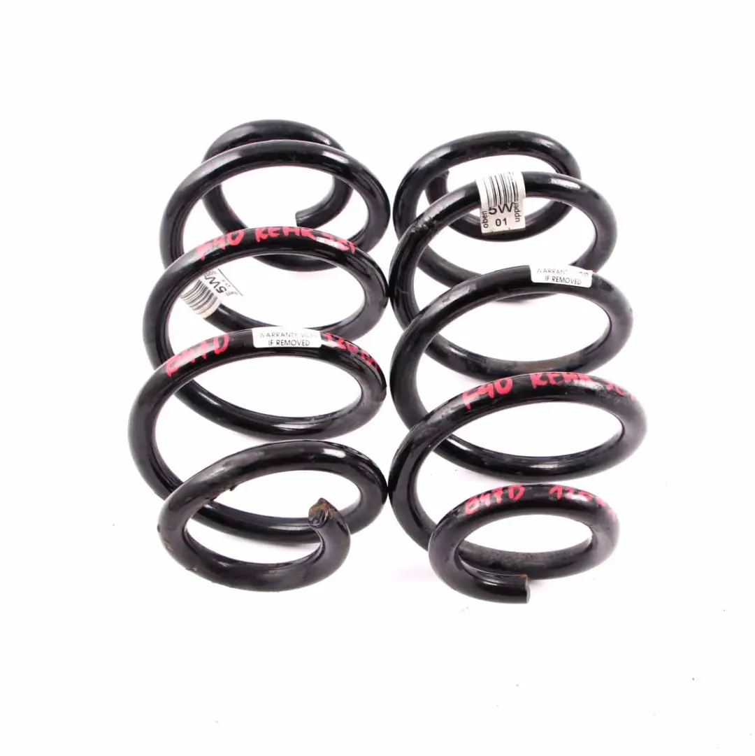5W Coil Spring Set Rear Left Right N/O/S Suspension Coil Dampering to BMW F40 with Part number F40 5W Rear Coil Spring Set BMW F40 5W Coil Spring Set Rear Left Right N/O/S Suspension Coil Dampering - SKU F40 5W Rear Coil Spring Set - Part number F40 5W Rear Coil Spring Set