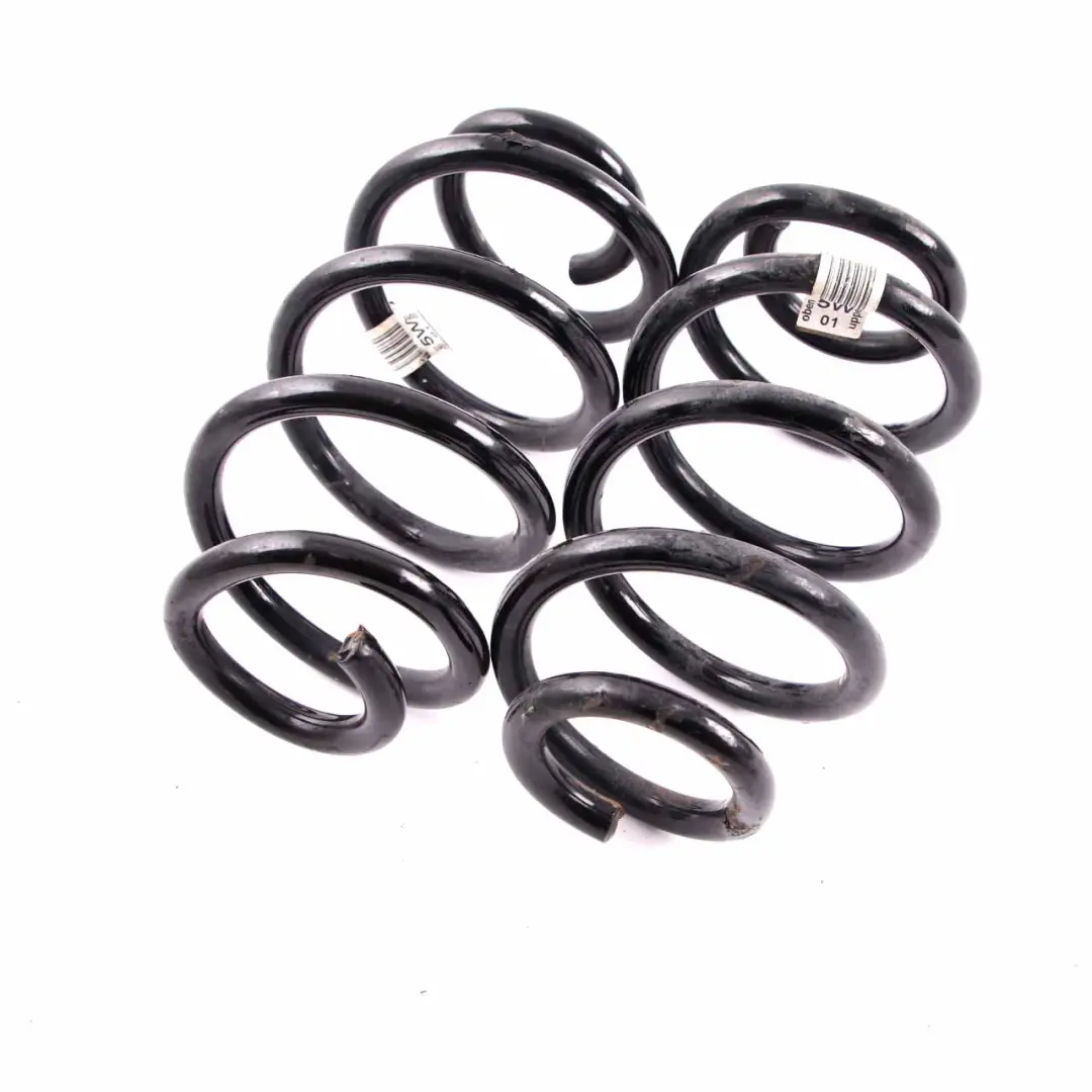 BMW F40 5W Coil Spring Set Rear Left Right N/O/S Suspension Coil Dampering - SKU F40 5W Rear Coil Spring Set - Part number F40 5W Rear Coil Spring Set