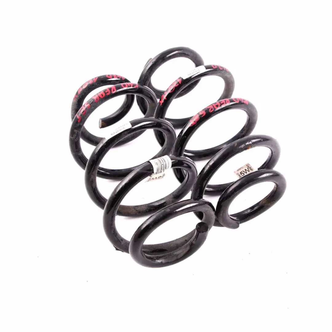 BMW F40 5W Coil Spring Set Rear Left Right N/O/S Suspension Coil Dampering - SKU F40 5W Rear Coil Spring Set - Part number F40 5W Rear Coil Spring Set