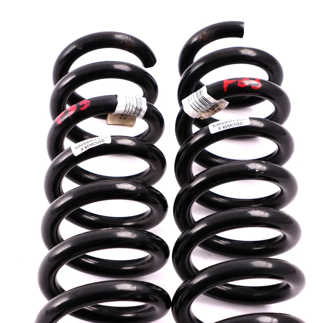BMW F33 Suspensión Eje Trasero Izquierdo Derecho Juego Muelle Helicoidal GG - SKU F33-GG-Rear-Coil-Spring-Set - Número de pieza F45 GG