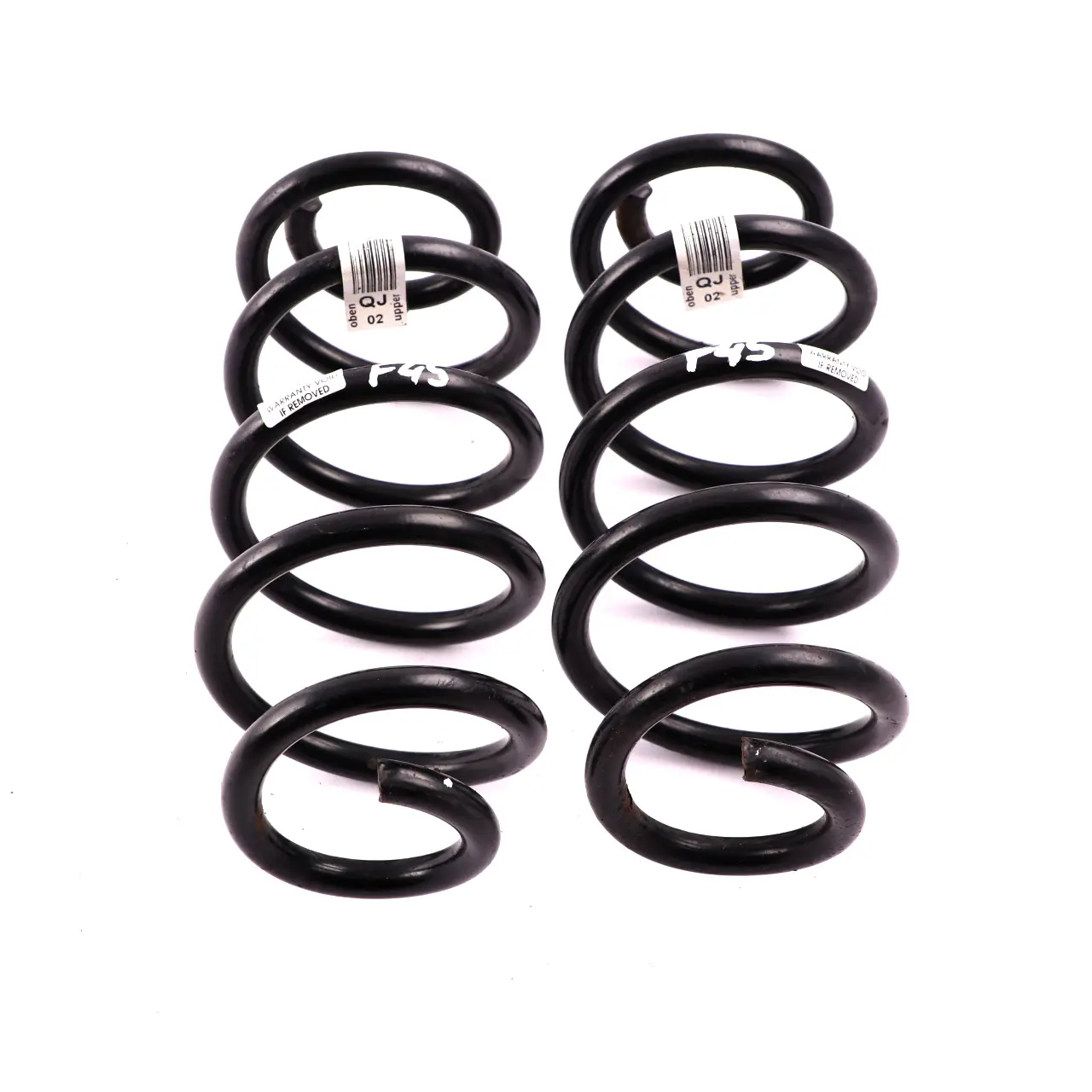 BMW F45 Rear Axle Suspension Left Right N/O/S Spring Set QJ 33536866761