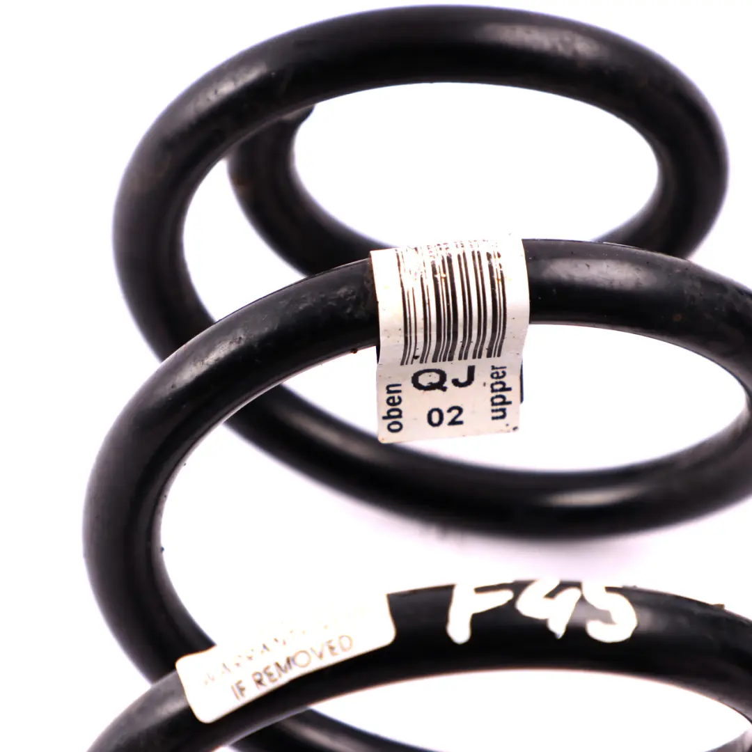 Axle Suspension Left Right N/O/S Spring Set QJ 3353 to BMW F45 Rear with Part number 6866761 BMW F45 Rear Axle Suspension Left Right N/O/S Spring Set QJ 3353 - SKU F45QJREARCOILSPRINGSET - Part number 6866761
