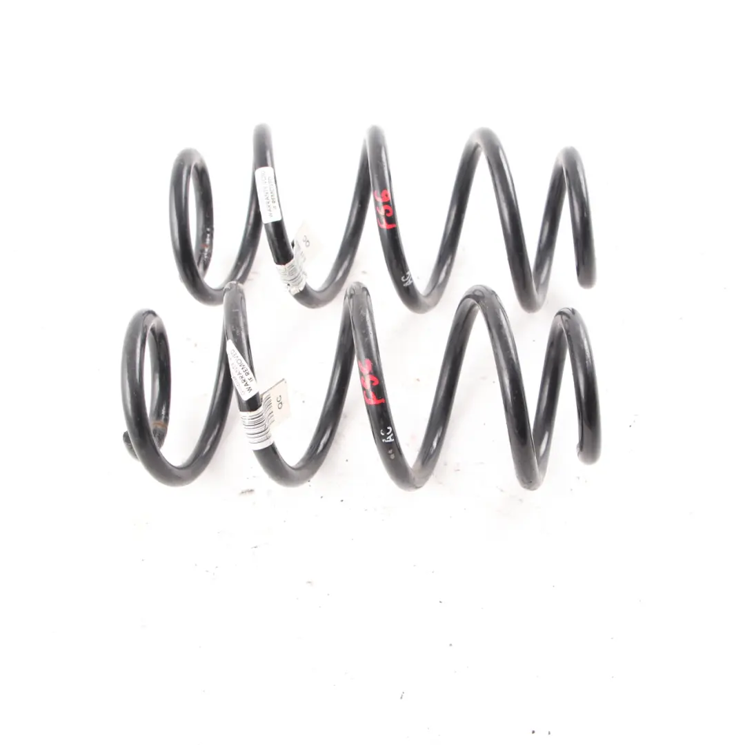 Coil Spring Rear Axle Suspension Left Right N/O/S Set AC QC to Mini F56 with Part number F56 AC QC COIL SPRING Mini F56 Coil Spring Rear Axle Suspension Left Right N/O/S Set AC QC - SKU F56 AC QC COIL SPRING - Part number F56 AC QC COIL SPRING