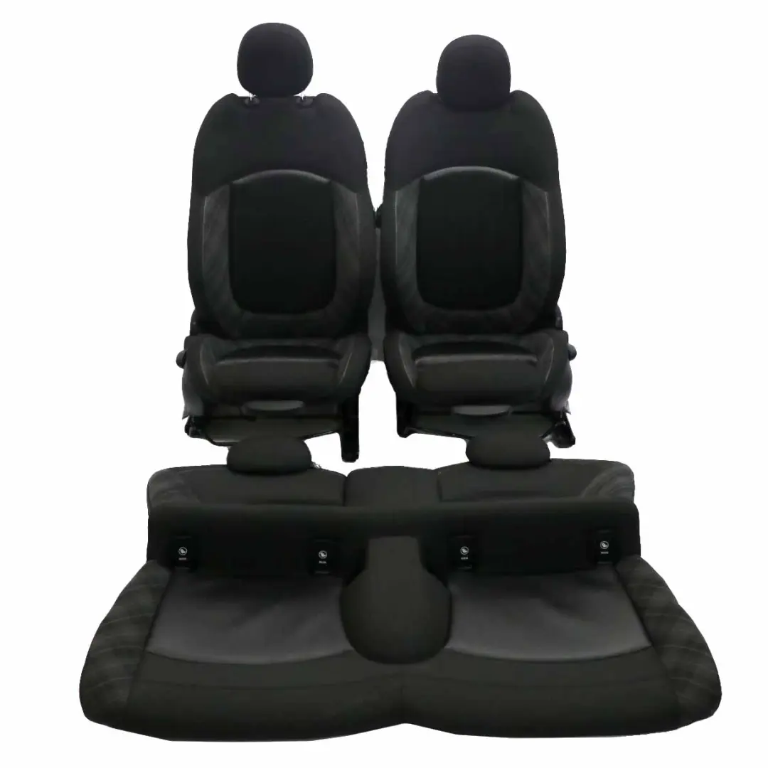 Mini Cooper One Fabric Cloth / Leather Sport Seats Diamond Carbon Black - SKU F56 Fabric / Leather Sport Seats (FYE1) - Part number F56
