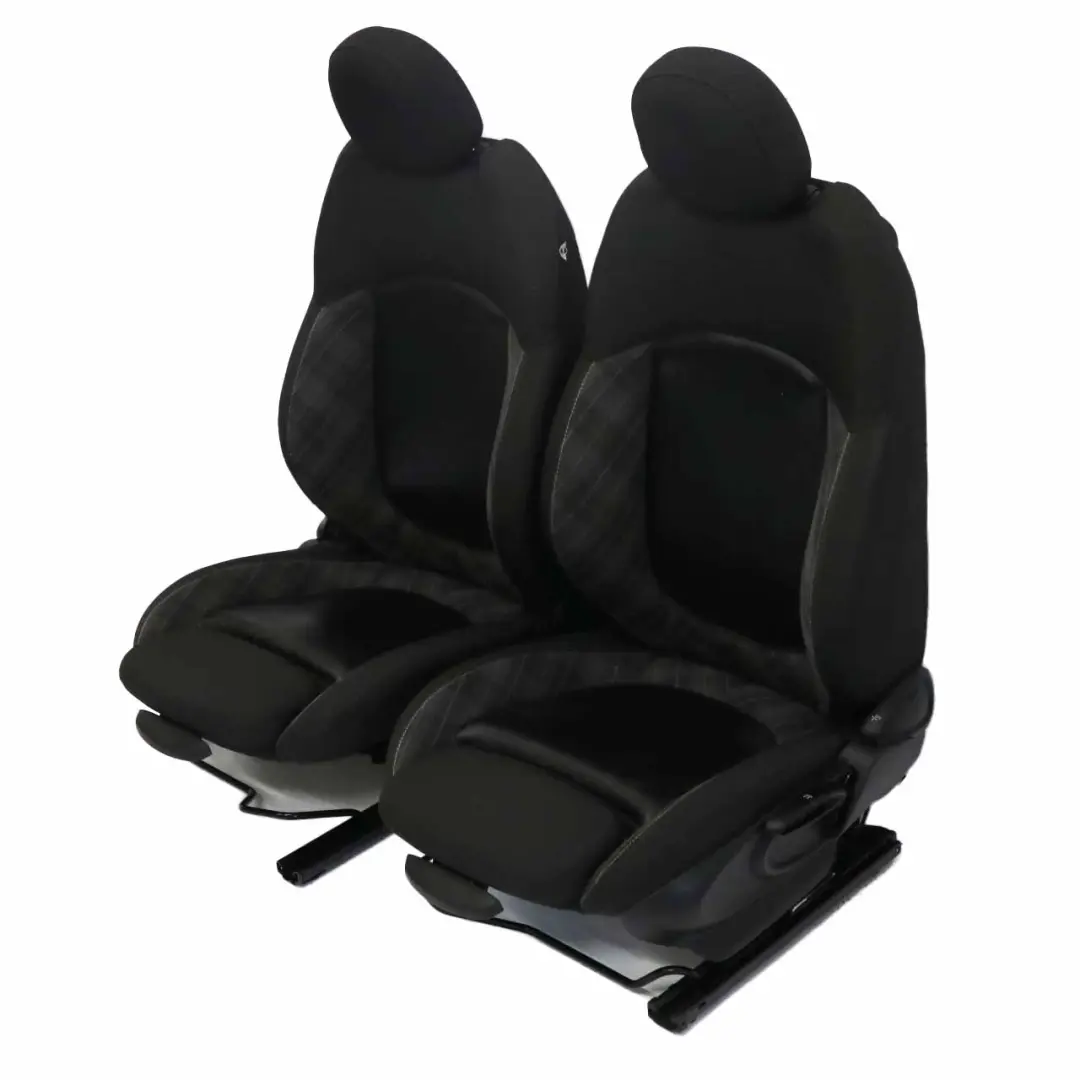 Mini Cooper One Fabric Cloth / Leather Sport Seats Diamond Carbon Black - SKU F56 Fabric / Leather Sport Seats (FYE1) - Part number F56