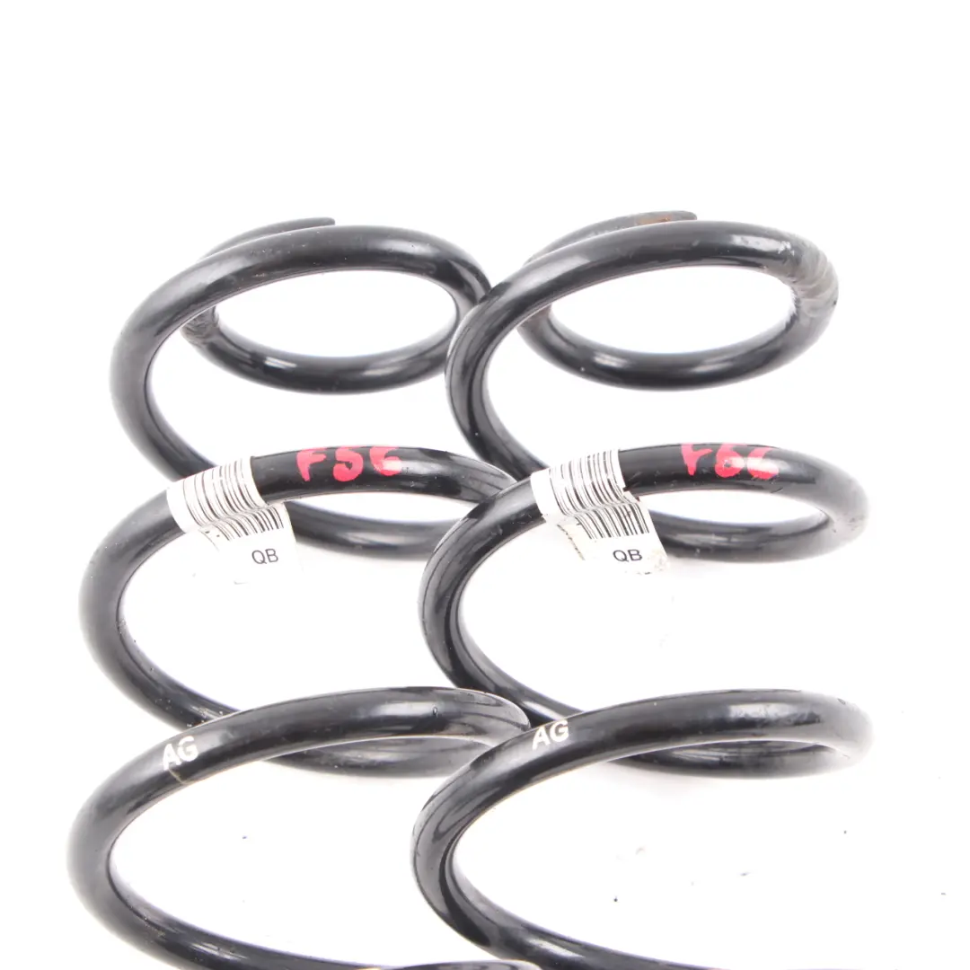 Mini Cooper One F56 QB AG Rear Suspension Coil Spring Set Left Right N/O/S - SKU F56 QB AG COIL SPRING - Part number F56 QB AG COIL SPRING