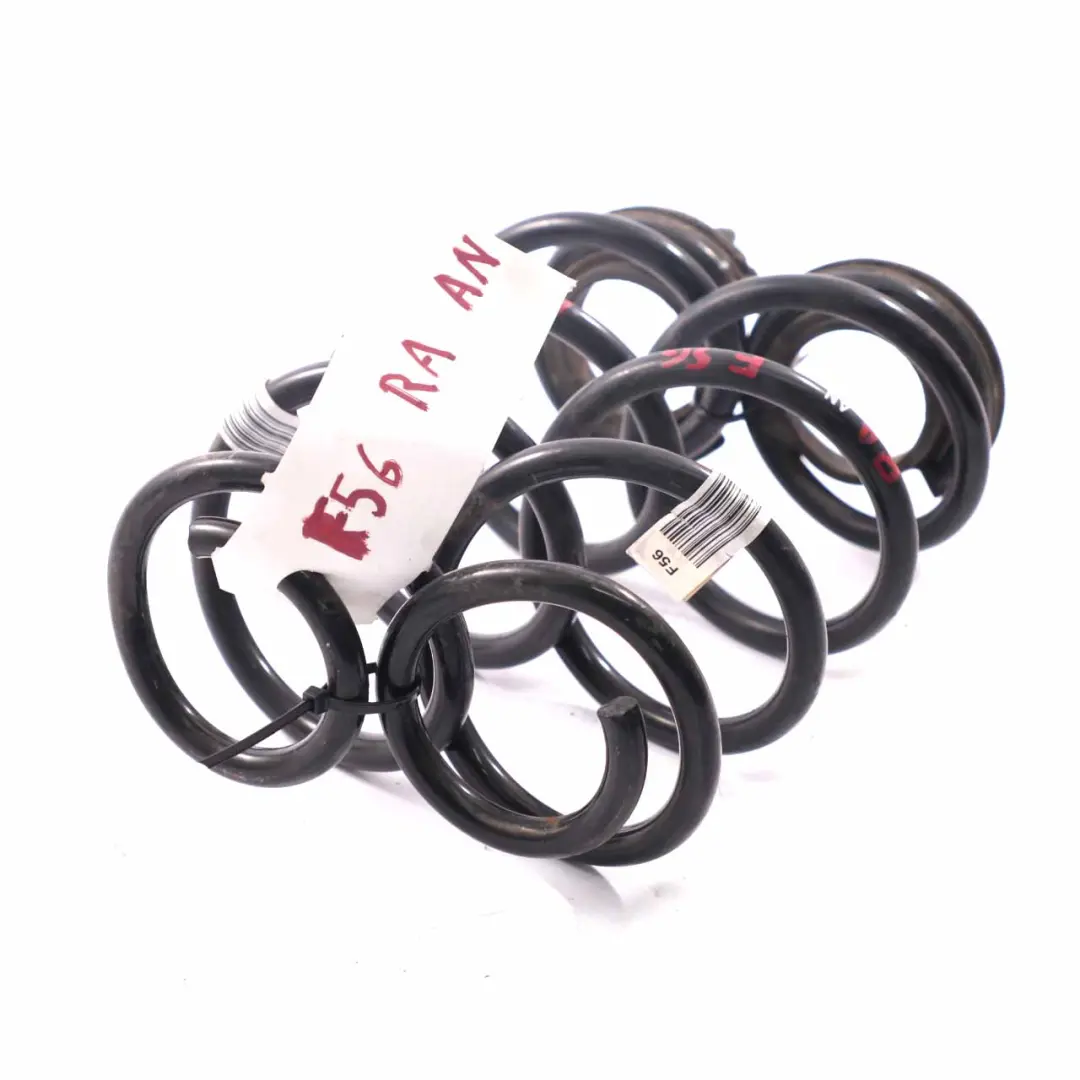 Mini Cooper One F56 RA AN Rear Suspension Coil Spring Set Left Right N/O/S - SKU F56 RA AN COIL SPRING - Part number F56 RA AN COIL SPRING