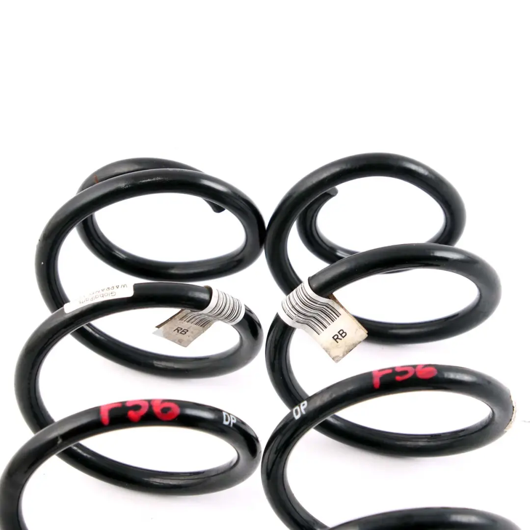 Suspension Left Right N/O/S Coil Spring Set to Mini Cooper One F56 RB DP Rear with Part number F56 RB DP Coil Spring Mini Cooper One F56 RB DP Rear Suspension Left Right N/O/S Coil Spring Set - SKU F56 RB DP Coil Spring - Part number F56 RB DP Coil Spring