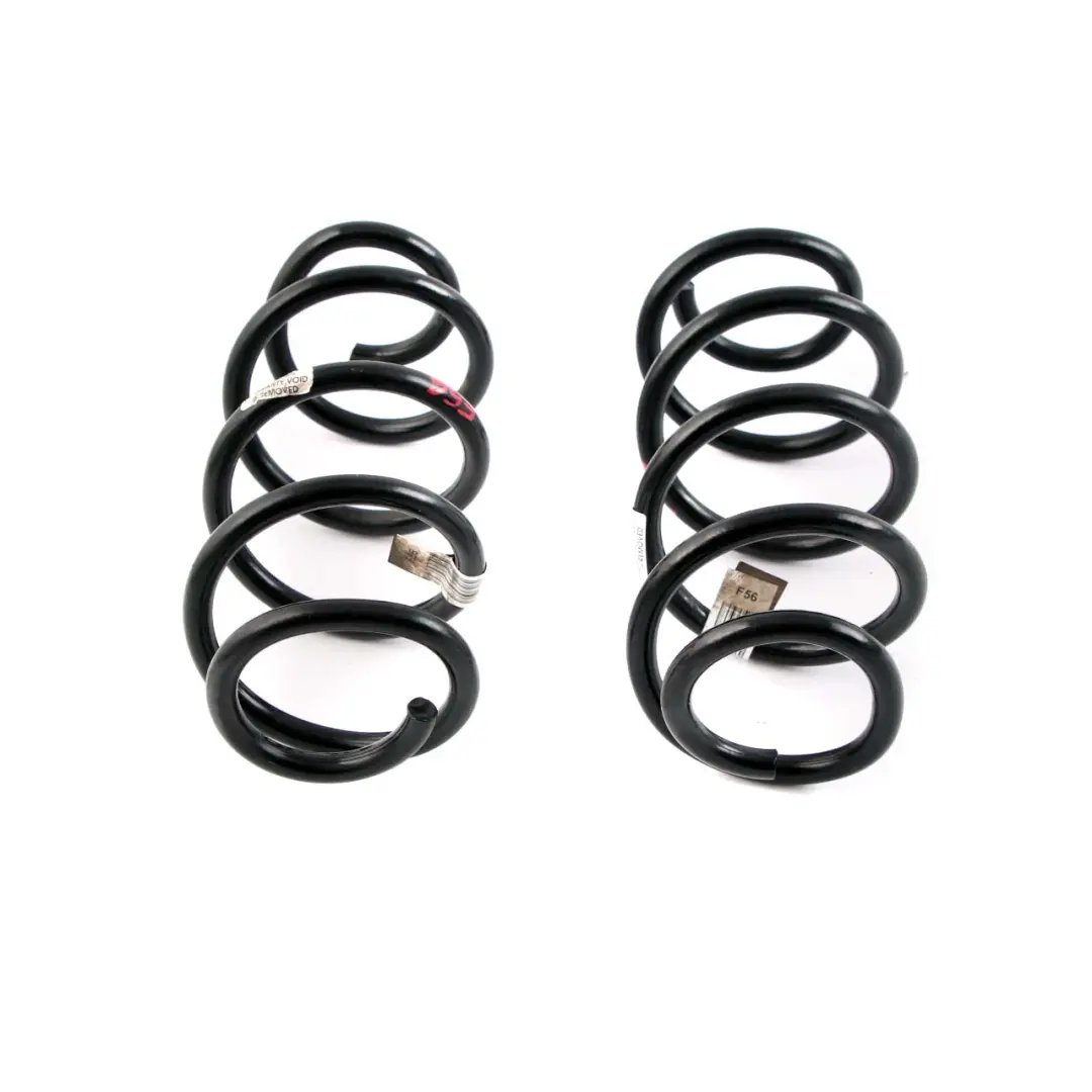 Suspension Left Right N/O/S Coil Spring Set to Mini Cooper One F56 RB DP Rear with Part number F56 RB DP Coil Spring Mini Cooper One F56 RB DP Rear Suspension Left Right N/O/S Coil Spring Set - SKU F56 RB DP Coil Spring - Part number F56 RB DP Coil Spring