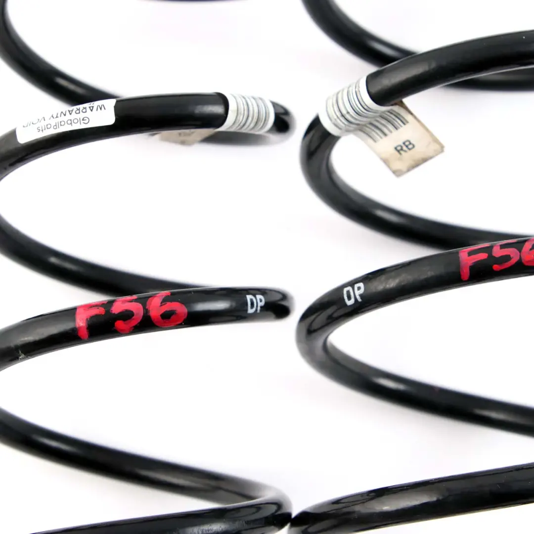 Suspension Left Right N/O/S Coil Spring Set to Mini Cooper One F56 RB DP Rear with Part number F56 RB DP Coil Spring Mini Cooper One F56 RB DP Rear Suspension Left Right N/O/S Coil Spring Set - SKU F56 RB DP Coil Spring - Part number F56 RB DP Coil Spring