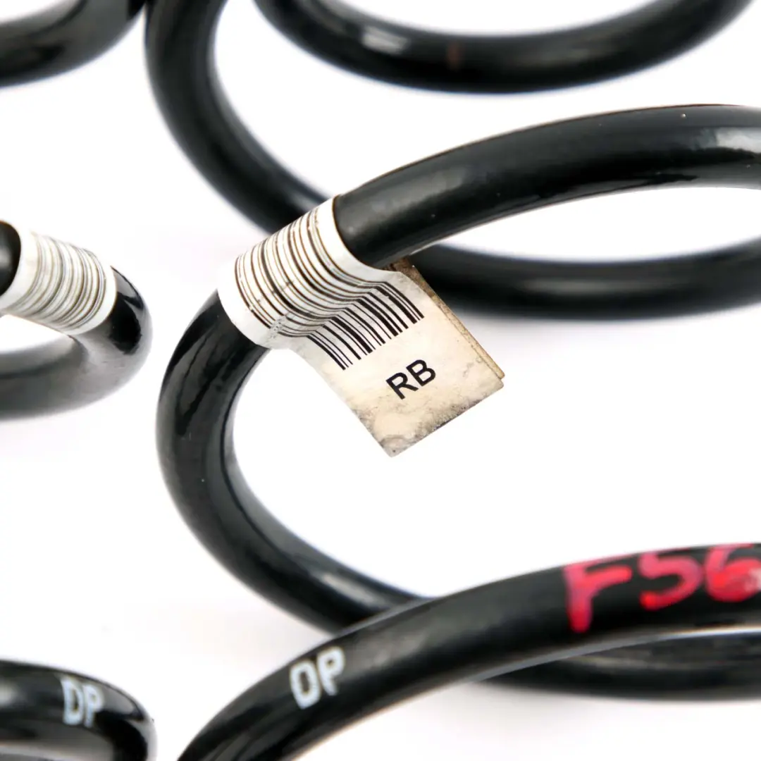 Mini Cooper One F56 RB DP Rear Suspension Left Right N/O/S Coil Spring Set - SKU F56 RB DP Coil Spring - Part number F56 RB DP Coil Spring
