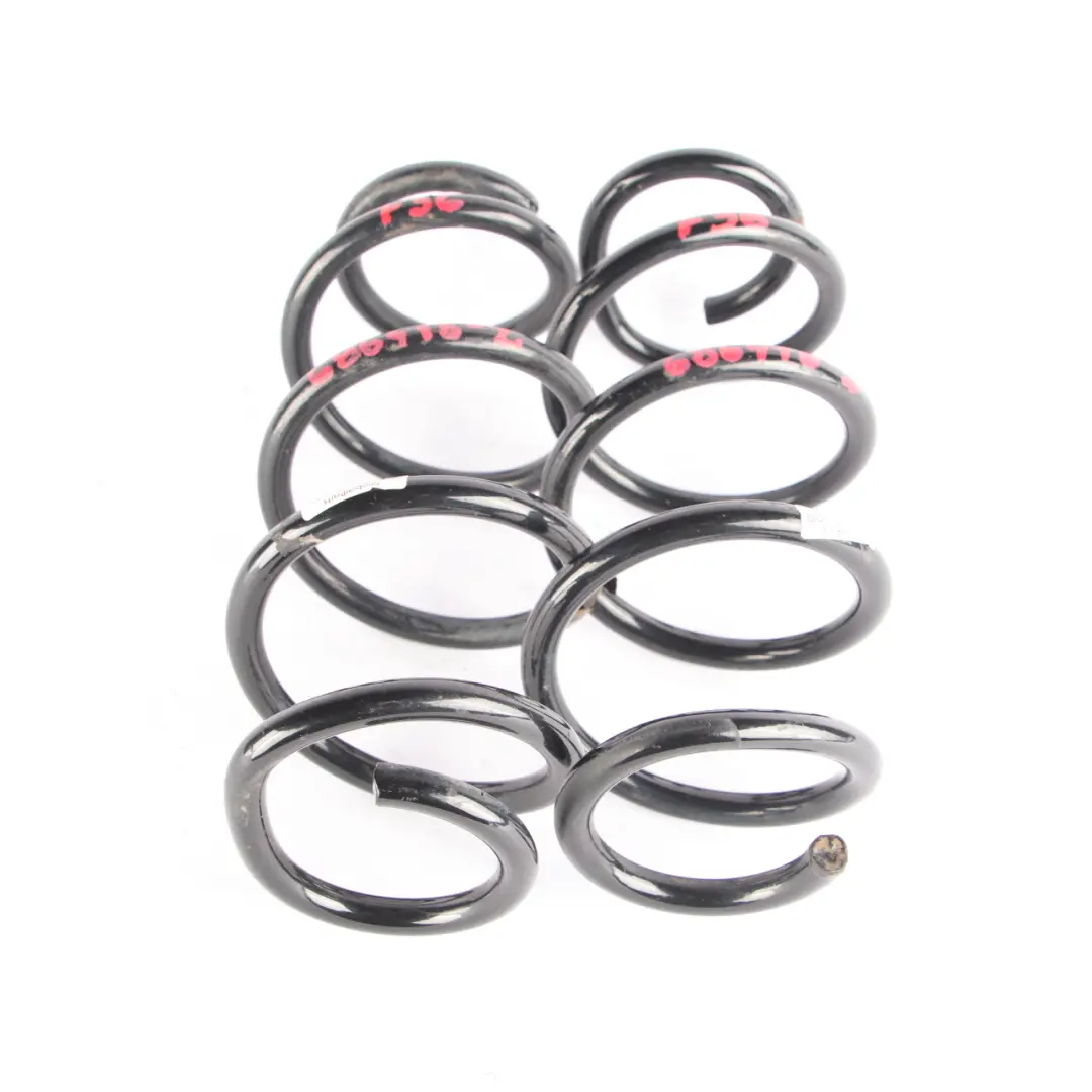 Coil Spring Cooper SD Rear Axle Suspension Left Right N/O/S Set to Mini F56 with Part number F56 RJ Coil Spring Mini F56 Coil Spring Cooper SD Rear Axle Suspension Left Right N/O/S Set - SKU F56 SD Coil Spring - Part number F56 RJ Coil Spring