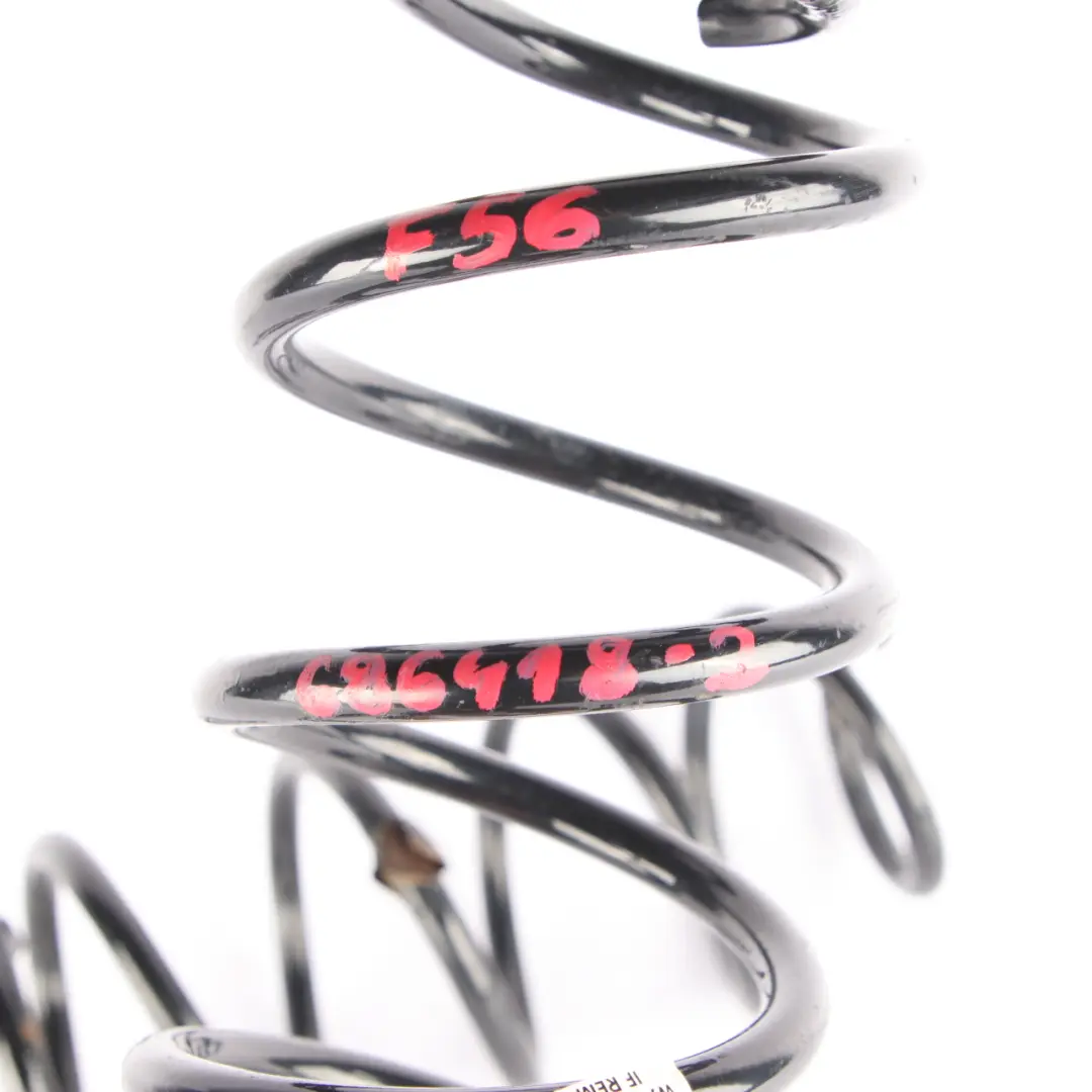 Mini F56 Coil Spring Cooper SD Rear Axle Suspension Left Right N/O/S Set - SKU F56 SD Coil Spring - Part number F56 RJ Coil Spring