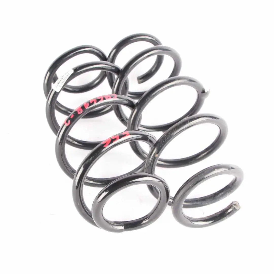 Mini F56 Coil Spring Cooper SD Rear Axle Suspension Left Right N/O/S Set - SKU F56 SD Coil Spring - Part number F56 RJ Coil Spring