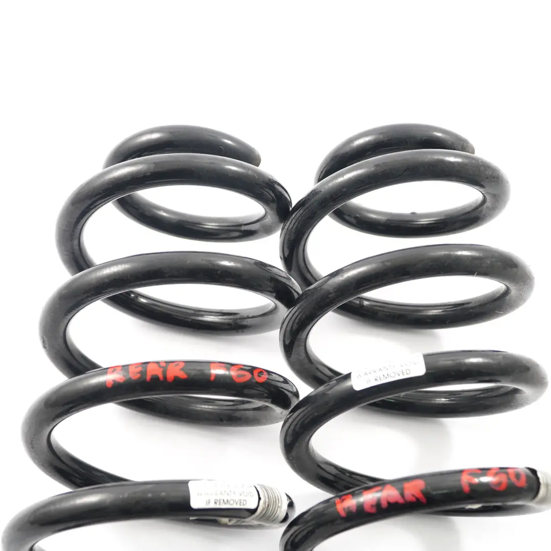 Mini Countryman F60 Coil Spring 9X Rear Suspension Left Right N/O/S Set - SKU F60 9X Coil Spring - Part number F60 9X Coil Spring