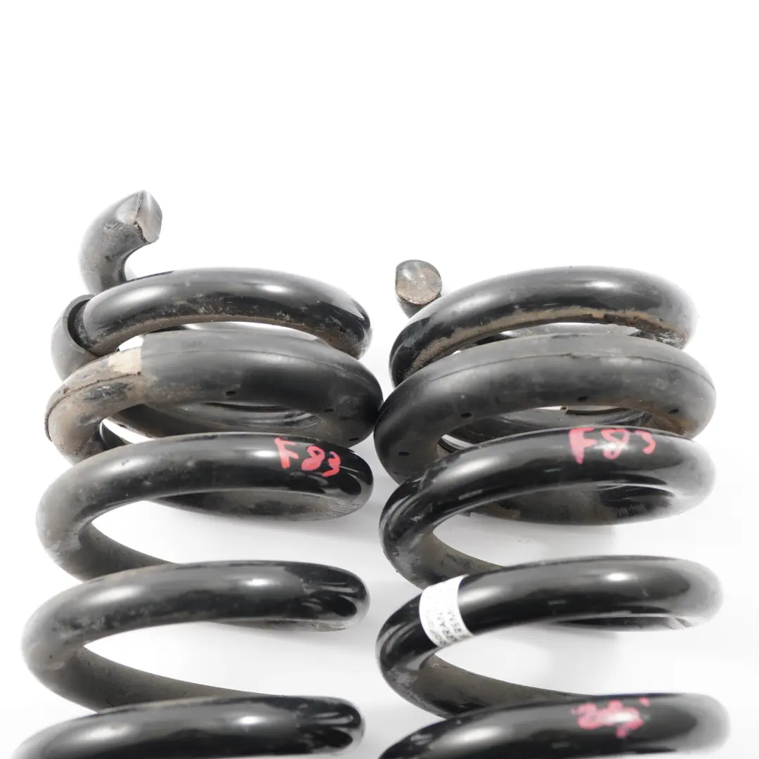 BMW 4 F83 M4 Cabrio MX Hinten Links Rechts Spiralfeder M Fahrwerksatz - SKU F83 M4 MX Rear Coil Spring Set - Teilenummer F83 M4 MX
