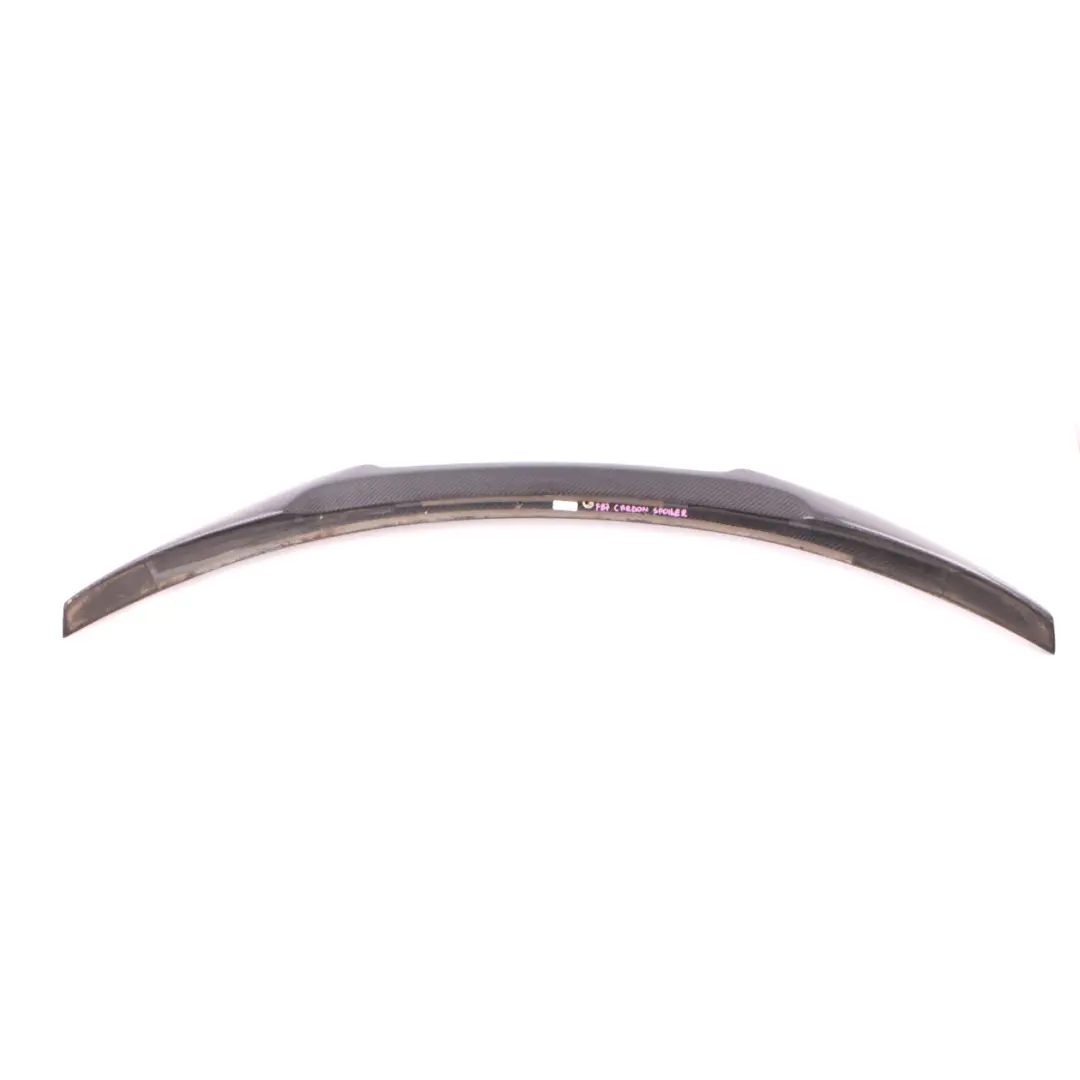 BMW F87 M2 Rear Boot Tailgate Trunk Lid Spoiler Carbon M Performance Look - SKU F87 Carbon Spoiler - Part number F87 Carbon Spoiler