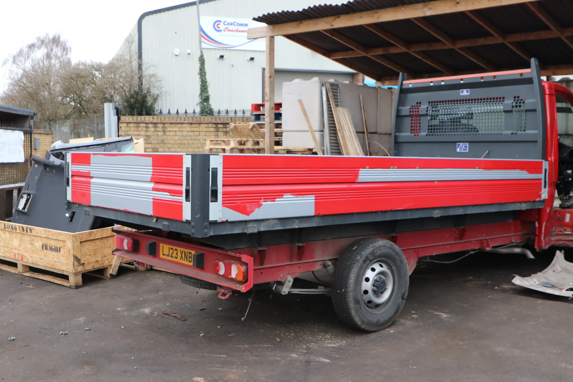 Fiat Ducato Citroen Relay SCATTOLINI Body Storage Box Dropside Pick Up Pickup