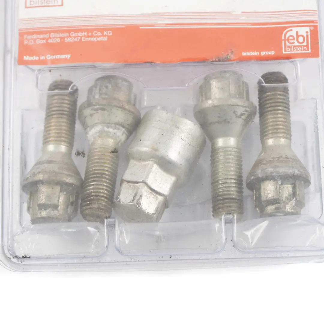 BMW E87 Radschraubensicherung Ecrou de Roue Kit M12x1.5x28 - SKU Febi 27049 - Numéro de pièce Febi 27049