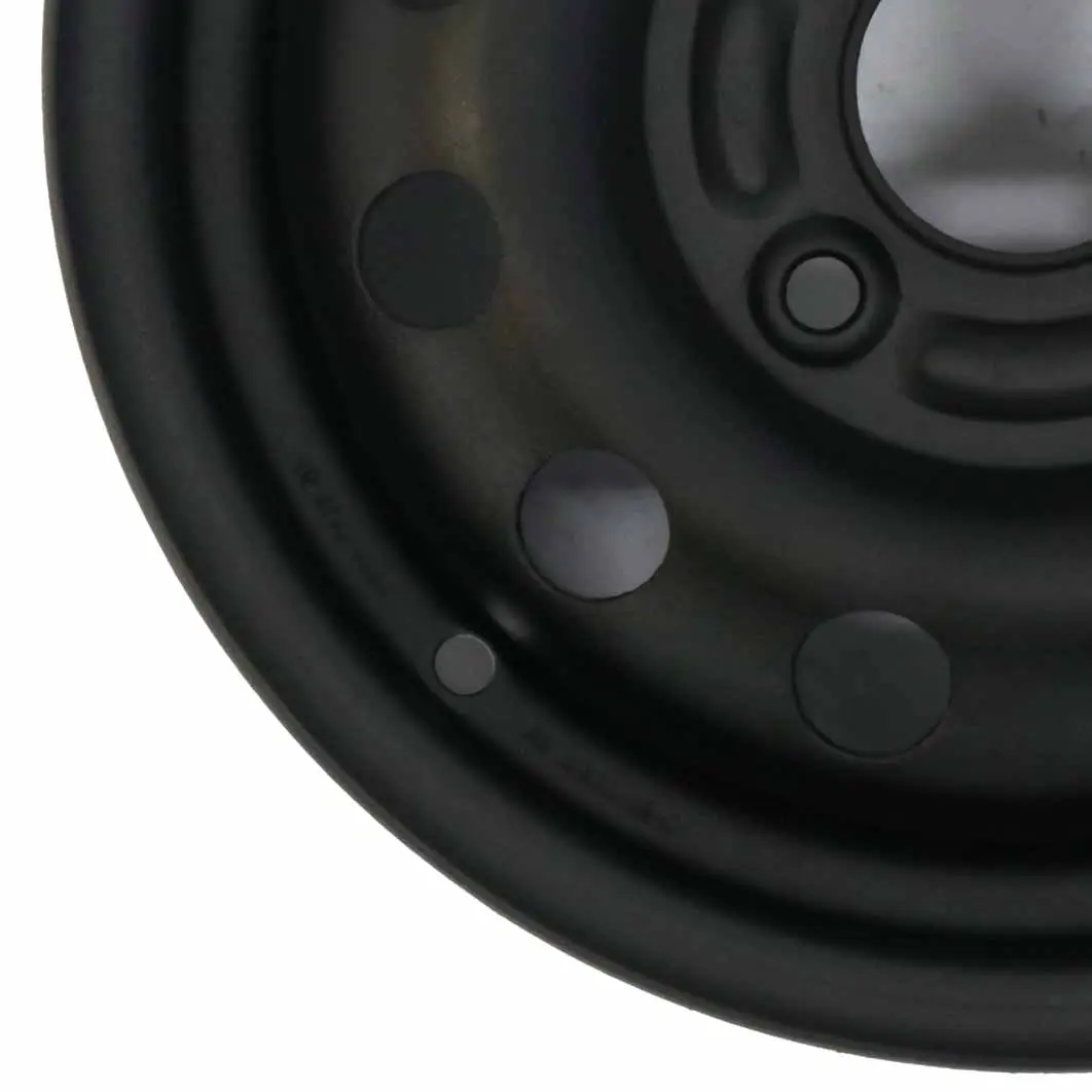 Ford Fiesta Negro Llanta de Acero 13" 5J ET:36 4x108 - SKU Ford Fiesta Steel 13'' 5J Steel Rim - Número de pieza Ford Fiesta Steel 13'' 5J Steel Rim
