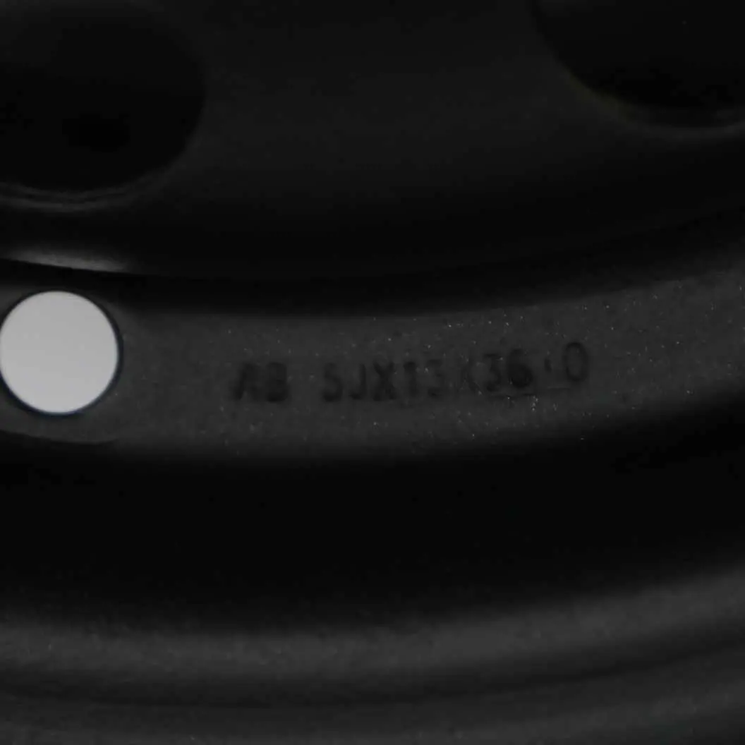 Ford Fiesta Cerchio in acciaio nero 13" 5J ET:36 4x108 - SKU Ford Fiesta Steel 13'' 5J Steel Rim - Numero di parte Ford Fiesta Steel 13'' 5J Steel Rim